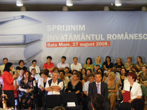 FOTO: Dezbatere Codul Educatiei, Baia Mare, 27 august 2009 (c) eMaramures.ro